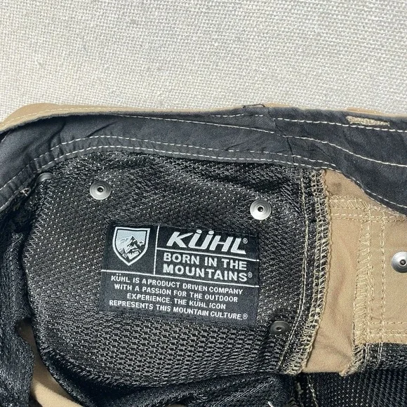 Kuhl Konfidant Air Pants Mens 34x30 Khaki Hiking Tactical Outdoor - Picture 15 of 16